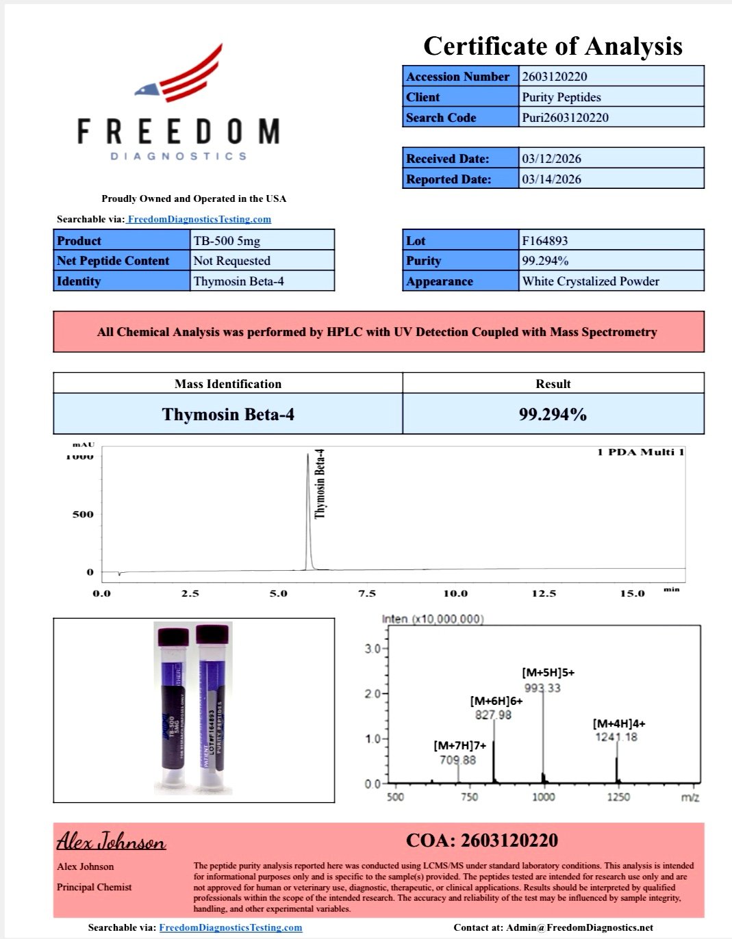 BPC-157/TB-500 Box of 10 Vials BPC-157/TB-500 Box of 10 Vials