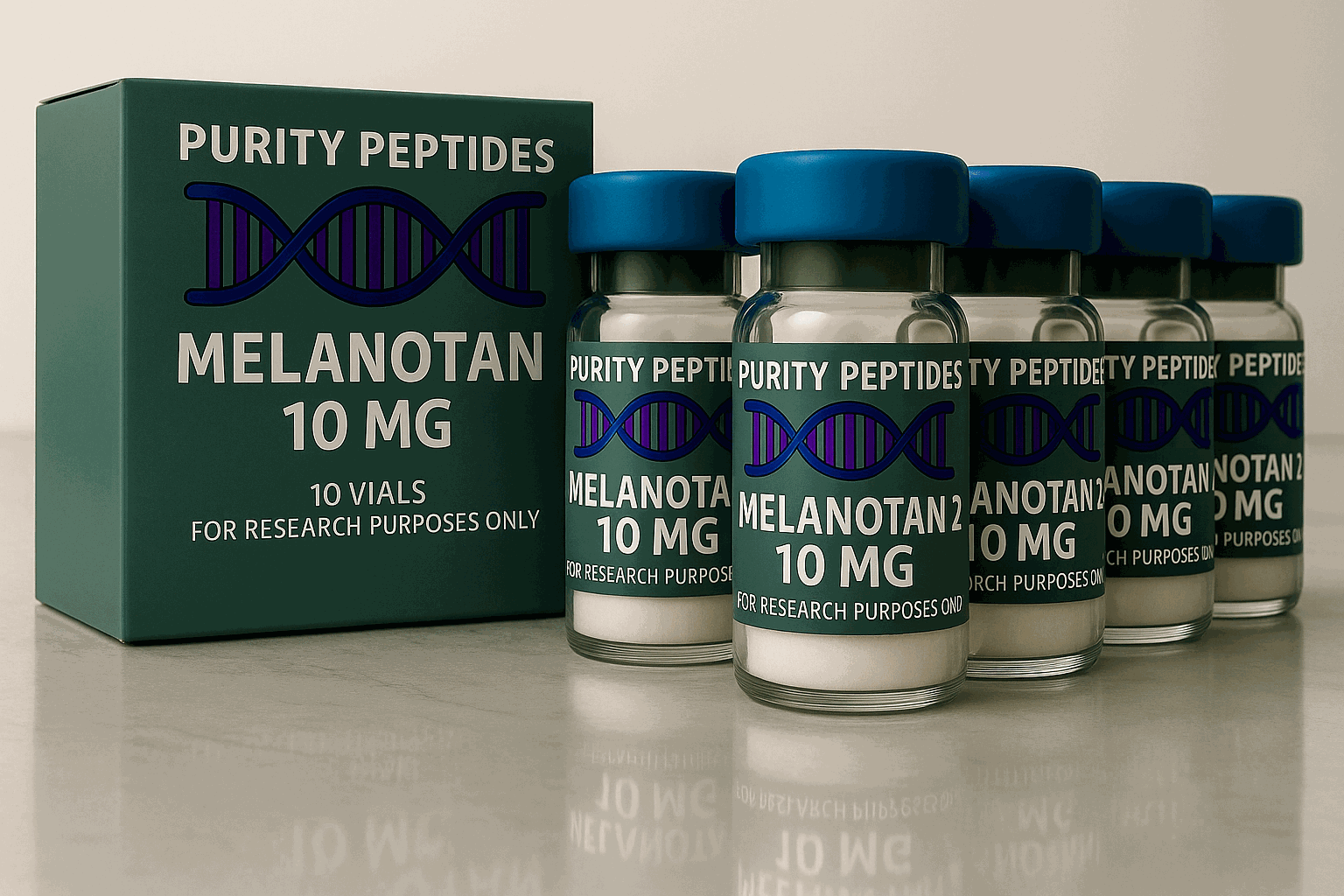 Melanotan–2 10mg Box of 10 vials